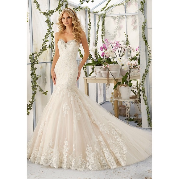 Mori Lee Dresses & Skirts - NEW! Mori Lee 2804 Ivory Wedding Gown